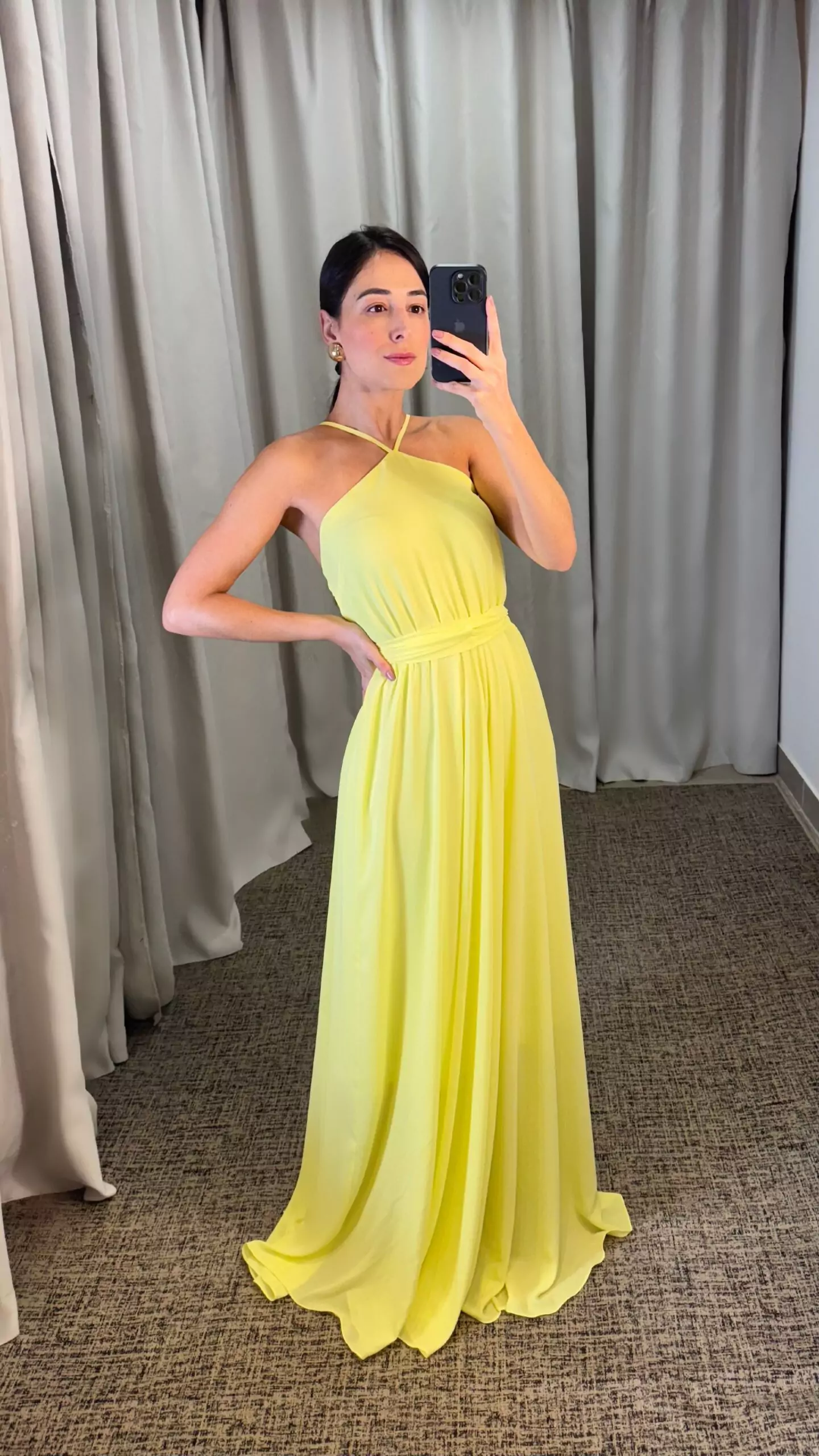 Vestido Laura – Amarelo